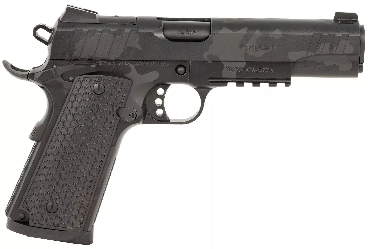 Girsan MC1911 S Influencer .45ACP 8+1 5″Black Camo 391157