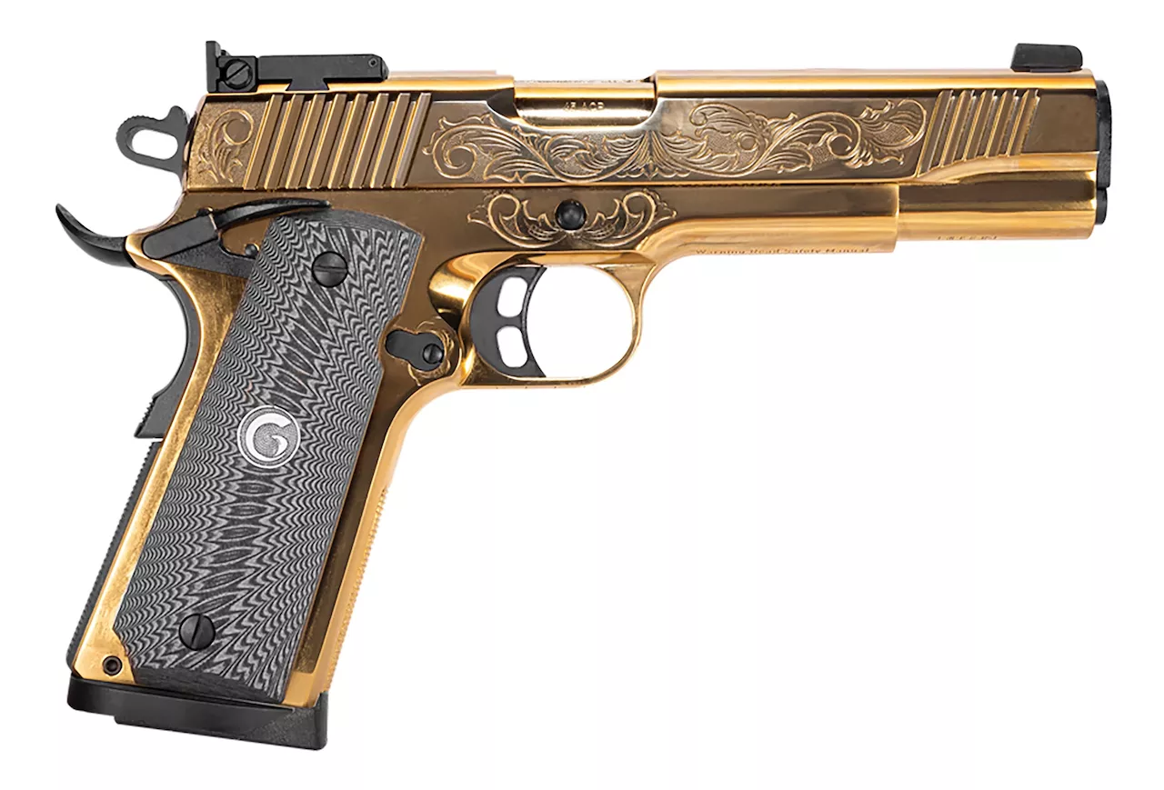 Girsan MC1911 S Lux 45 ACP Pistol 5″ Gold 390093