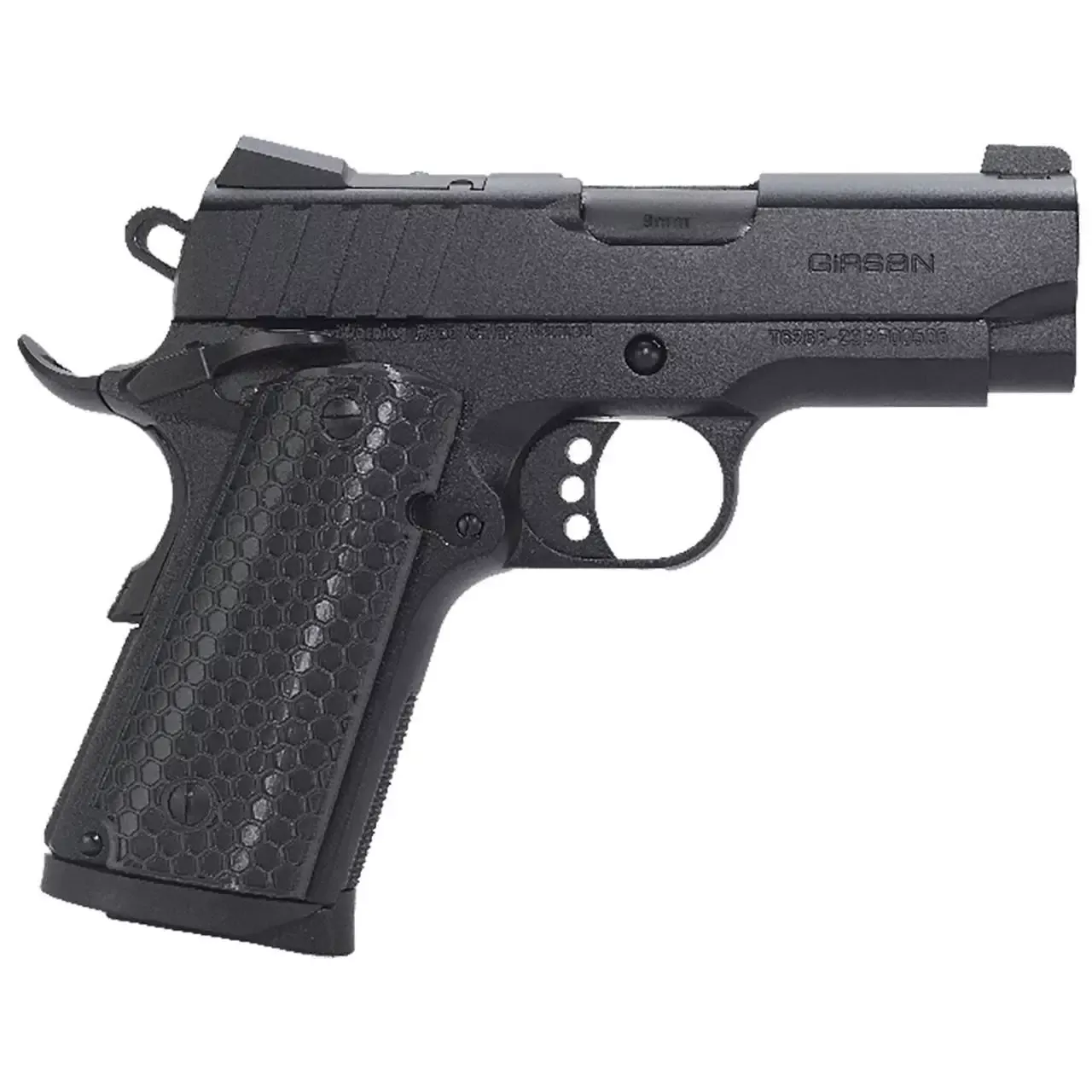 Girsan MC1911 SC Influencer 9mm Pistol 3.40″ Black 391040