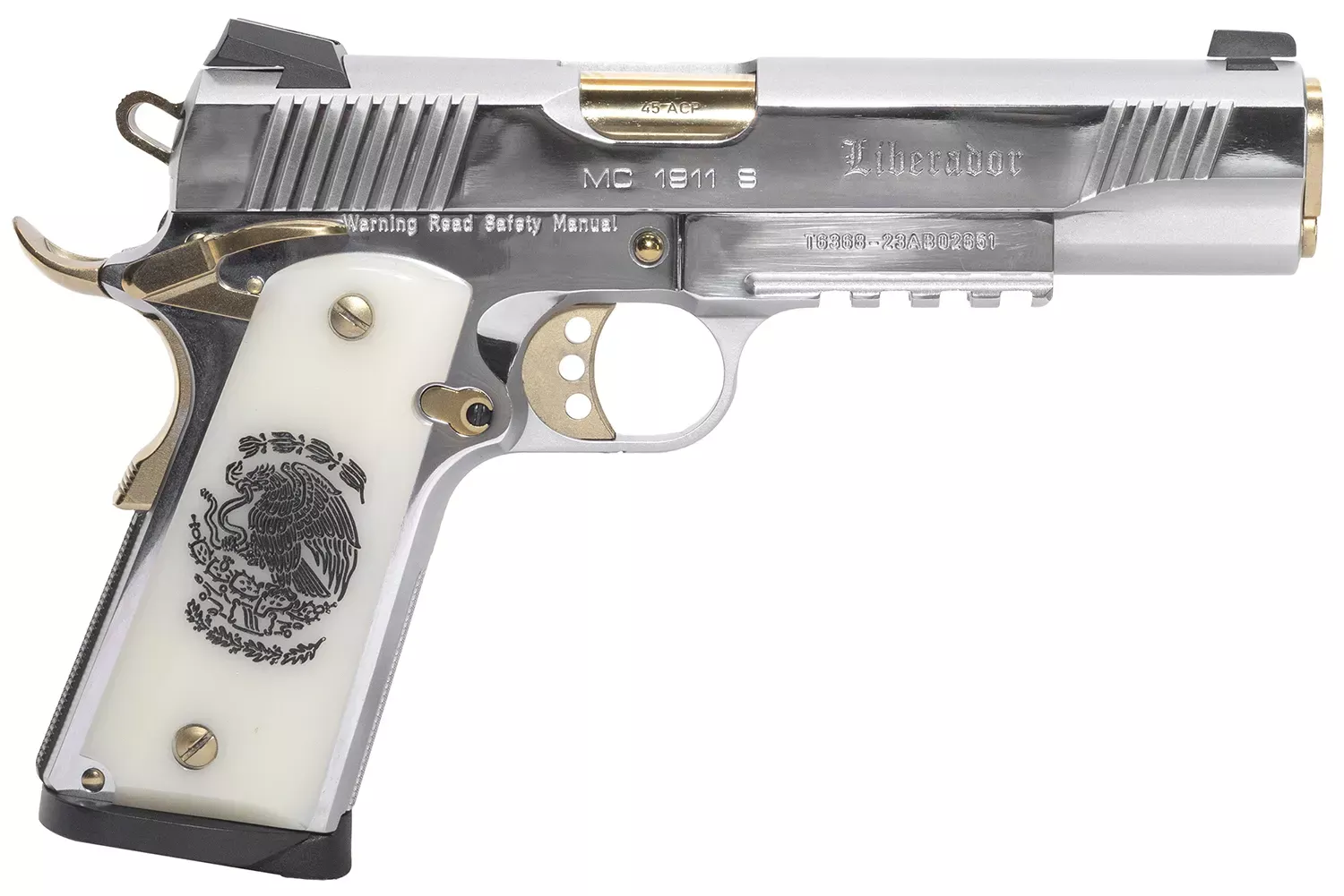 Girsan Regard Liberador II 9mm Pistol 5″ SS 391053