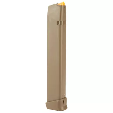 Glock 47463 G17/34 33rd 9mm Luger Glock 17/19/26/34/45 Flat Dark Earth Polymer