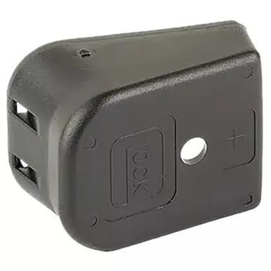 Glock 50975 Floor Plate Extended 9mm/40S&W/357Sig/45ACP Black Polymer