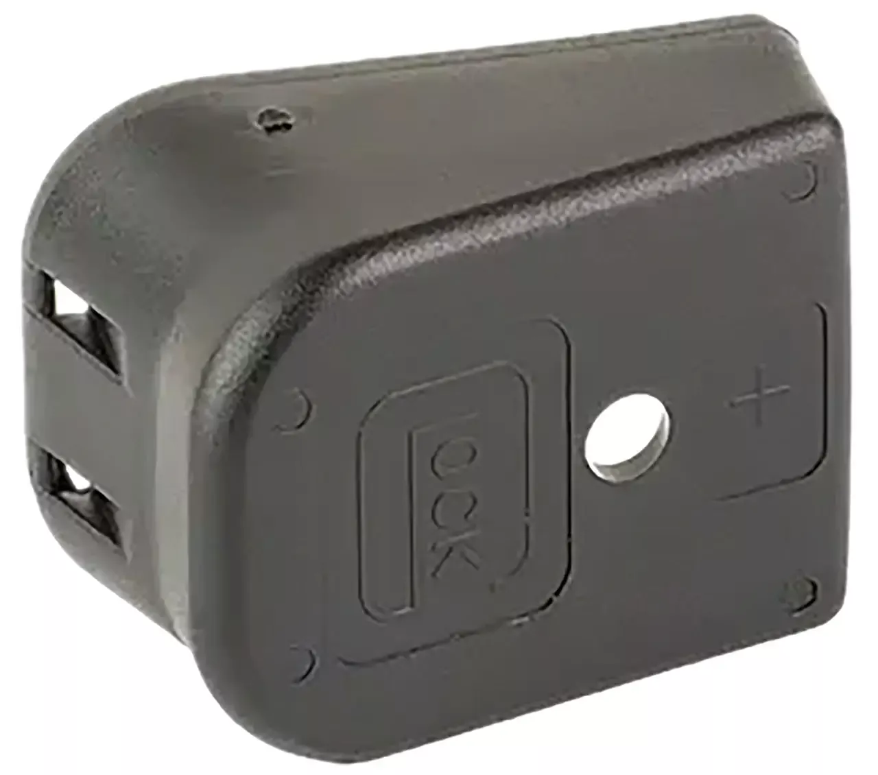 Glock 9mm/40S&W/357Sig/45ACP Extended Floorplate Black Polymer 50975