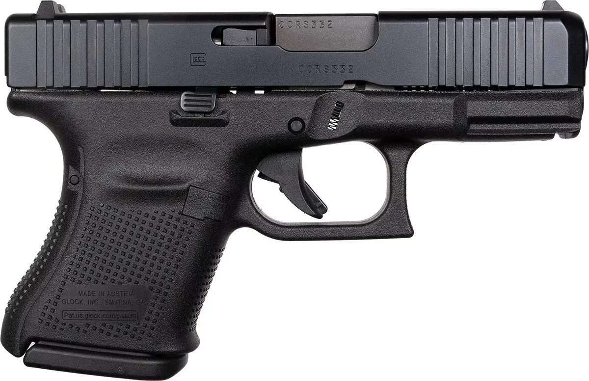 Glock G29 G5 10mm Pistol 10+1 3.78″ Glock Marksmanship Barrel Flared Magwell Glock Sights No Finger Grooves Black PA295S201