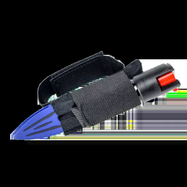 Go Guarded Hand Held with Pepper Spray Blue