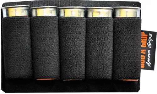 God’a Grip Ammo Grip Standard – 5 Shotshell Holder Black W/3m