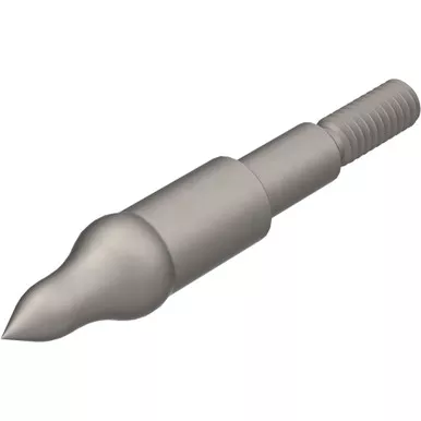 Gold Tip EZ20412512 EZ-Pull Points 9/32 125 Grain, Silver, 12 Pack