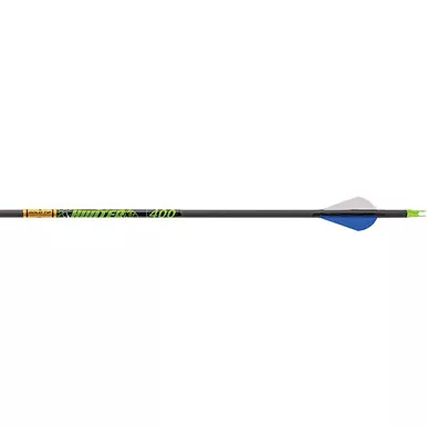 Gold Tip HXT300A2 Hunter XT Arrows 300 Raptor Vanes Black, 12 Pack