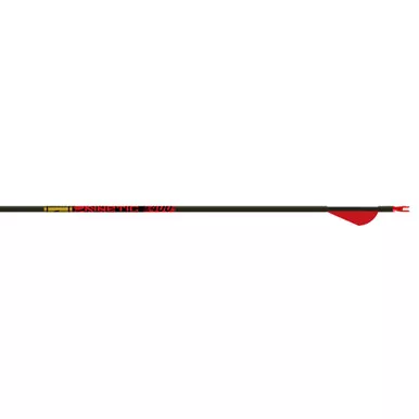 Gold Tip KIN400A26 Kinetic Arrows 400 Raptor Vanes Black, 6 Pack