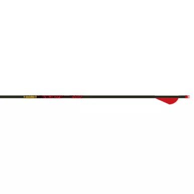 Gold Tip VEL600A26 Velocity Arrows 600 Raptor Vanes Black, 6 Pack