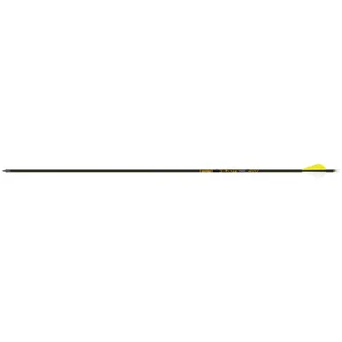 Gold Tip VELPRO340A26 Velocity Pro Arrow 340 Raptor Vanes Black, 6 Pack