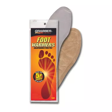 Grabber FWMLES-30 Insole Foot Warmers Medium/Large White, 30 Pack