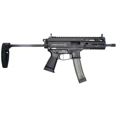 Grand Power 850003223124 Stribog SP9A3 9mm Luger 30+1 Black PDW Tailhook Brace