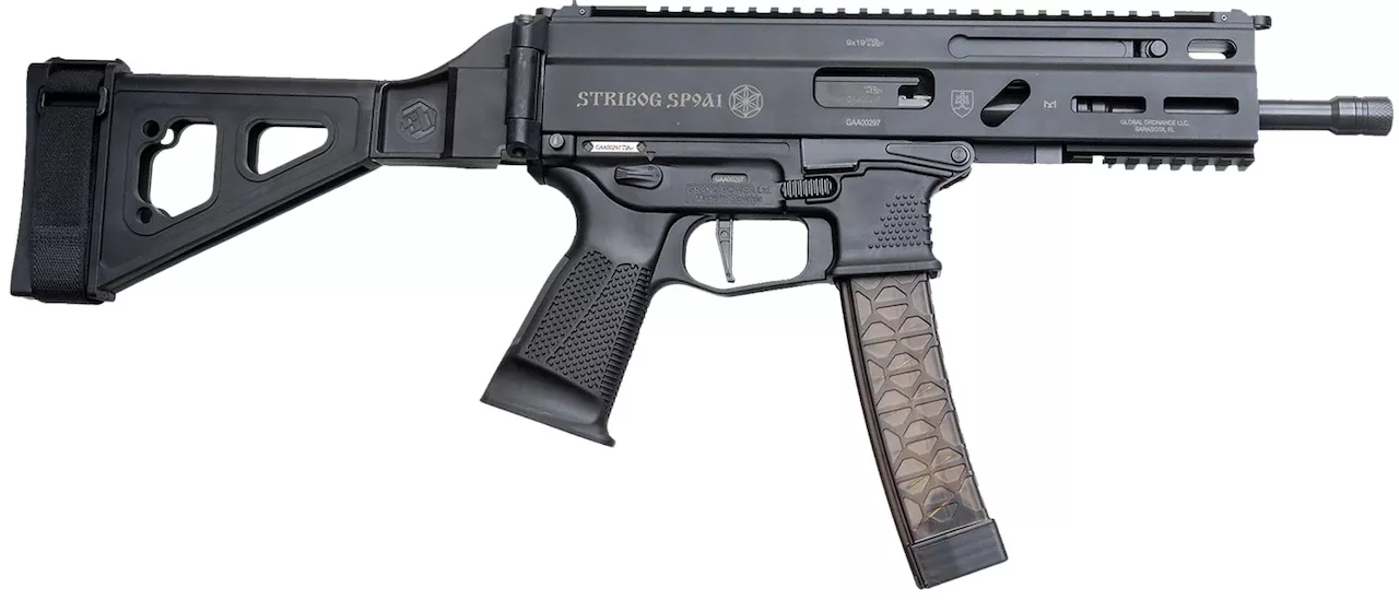 Grand Power SP9A1 Stribog 9mm Luger Tactical Pistol 8″ Black 850003223056