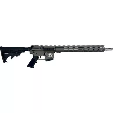 Great Lakes Firearms GL15400SSTNG AR-15 400 Legend 5+1 16" Stainless Threaded Barrel, Tungsten Cerakote Picatinny Rail Aluminum Receiver, Adjustable Black Synthetic Stock, Mil-spec Polymer Grip