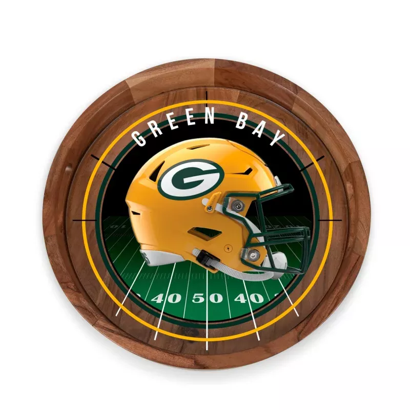 Green Bay Packers – Barista Serving Tray with Glass Insert