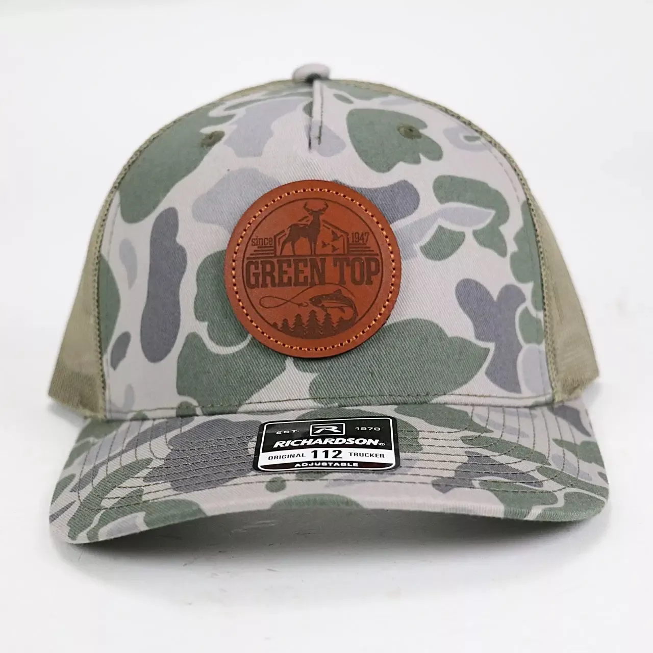 Green Top Hunt/Fish 112 Trucker - Marsh Duck Camo
