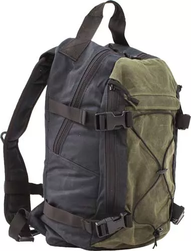 Grey Ghost Gear Throwback Bag – Black/olive Drab