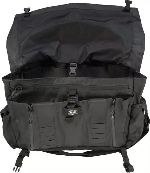 Grey Ghost Gear Wanderer Bag – 2.0 Waxed Canvas Black