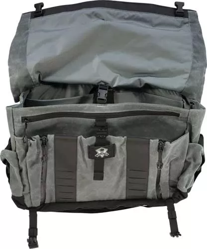 Grey Ghost Gear Wanderer Bag – 2.0 Waxed Canvas Charcoal