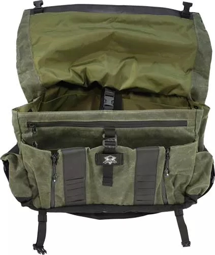 Grey Ghost Gear Wanderer Bag – 2.0 Waxed Canvas Olive Drab