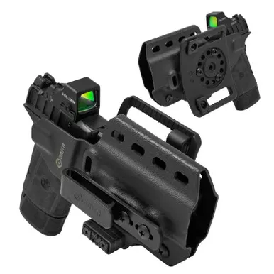 GRITR OMNI IWB/OWB Ambidextrous Kydex Holster Fits Smith & Wesson EZ/Equalizer