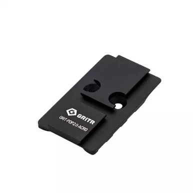 GRITR Optic Plate for Mounting Optics on Walther PDP Firearms with 2.0 Optic Plate System