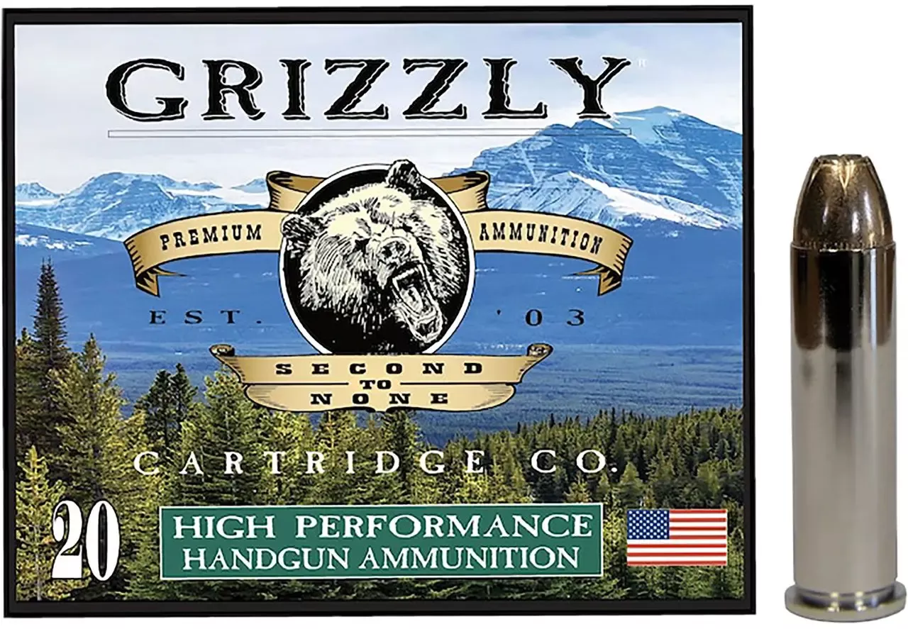 Grizzly Ammo .357 Mag Ammo 148 gr Jacketed Hollow Point 20 Rounds GC357M9