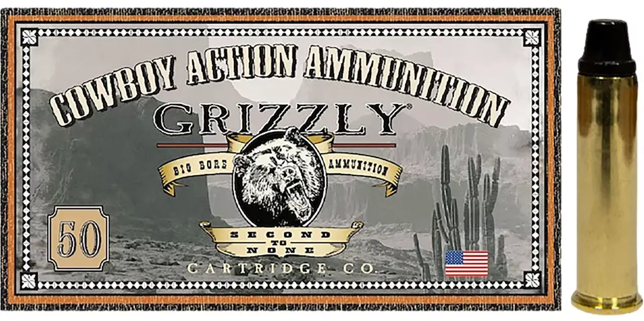 Grizzly Ammo .357 Mag Ammo 158 gr Semi Wad-Cutter 50 Rounds GC357M2
