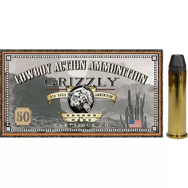 Grizzly Ammo GC357M8 357Mag 158gr Round Nose Flat Point 50 Per Box/10 Case