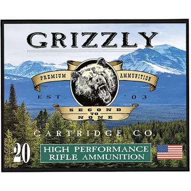 Grizzly Ammo GCSUB1 45-70Gov 410gr Full Metal Jacket Flat Point 20 Per Box/10 Case