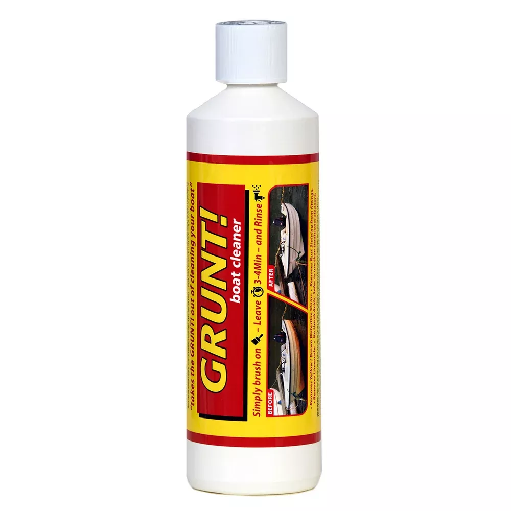 GRUNT! 16oz Boat Cleaner – Removes Waterline & Rust Stains