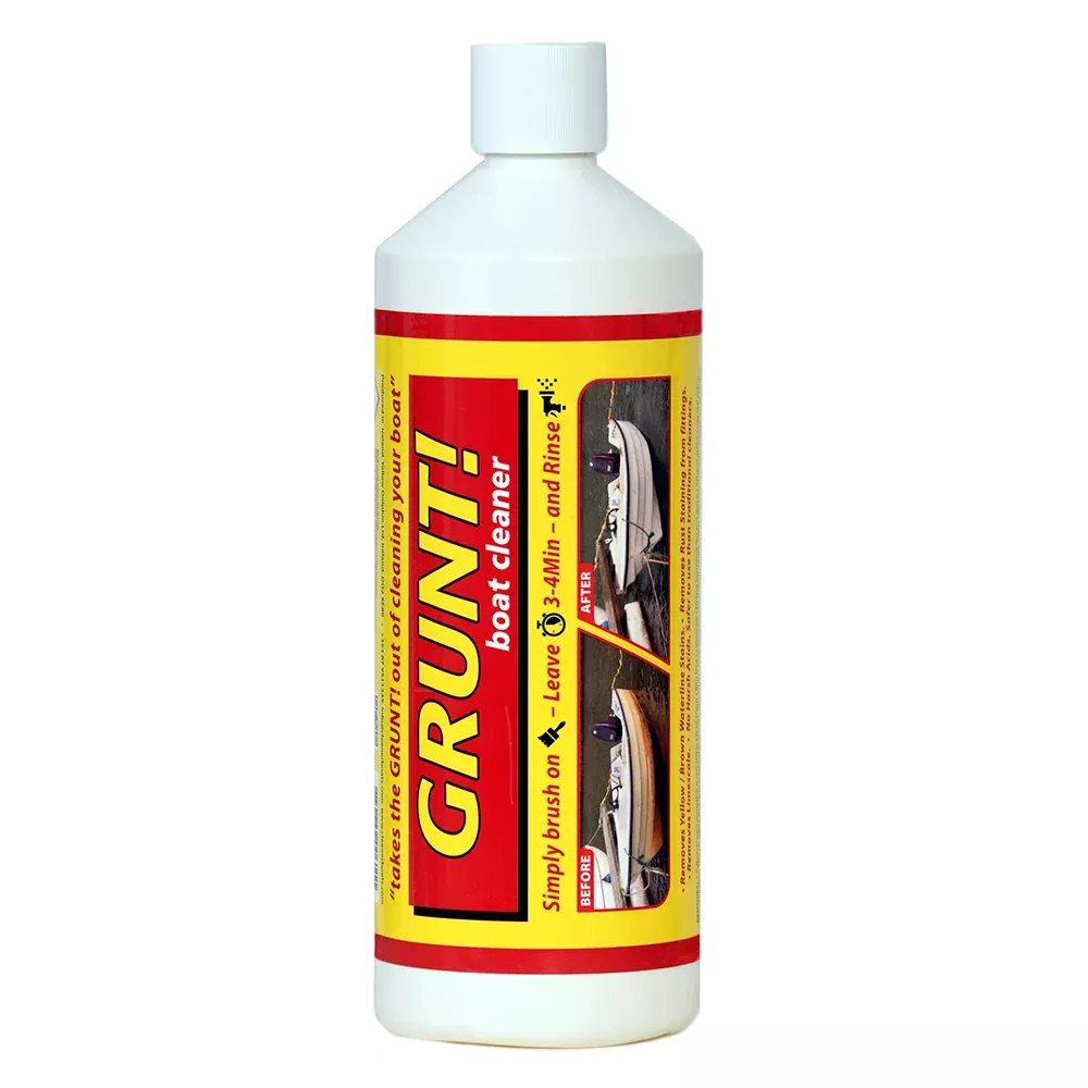 GRUNT! 32oz Boat Cleaner – Removes Waterline & Rust Stains