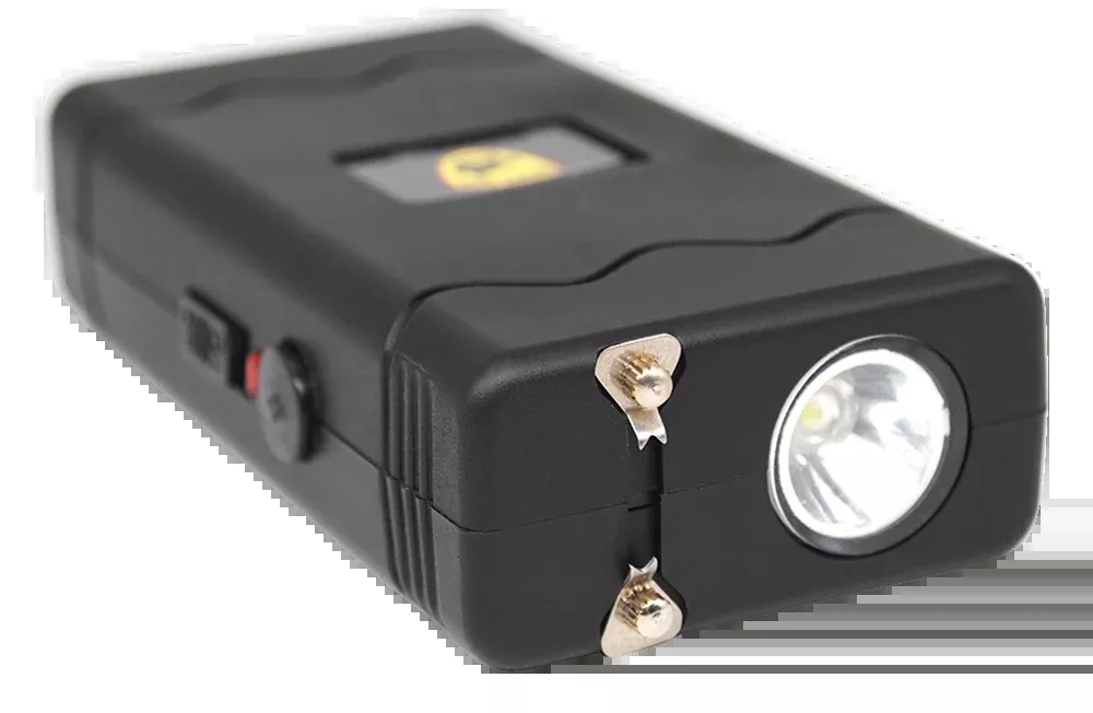 Guard Dog Disabler Stun Gun - W/ Led Light Rechargeable Blk