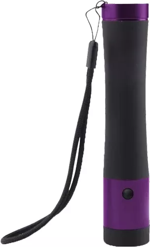 Guard Dog Ivy Stun Gun W/ 200 – Lumen Light Rechargeable Purpl