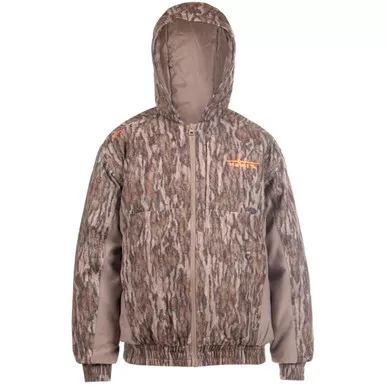 Habit Men’s Cedar Branch Ins Waterproof Bomber, Mossy Oak Bottomlands Camo