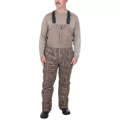 Habit Scent-Factor Insulated Bib, Mossy Oak Bottomlands Camo