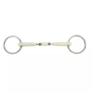 HAPPY MOUTH Double Jointed Bradoon Bit (470274SS)