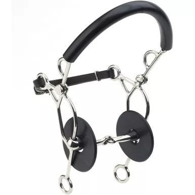 HAPPY MOUTH Jointed Hollow Hackamore Bit (467529SS)