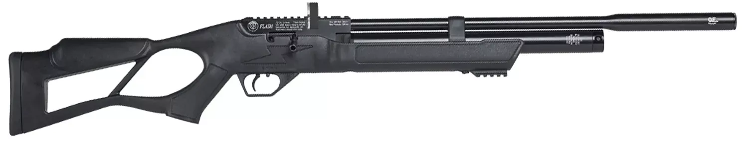Hatsan USA Flash QE Air Rifle 25 Cal Black HGFLASH25