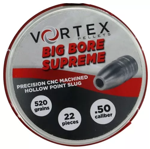 Hatsan Vortex Big Bore Supreme – .50 520gr Hp 22 Per Tin
