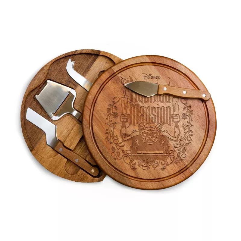 Haunted Mansion Gargoyle – Acacia Circo Cheese Cutting Board & Tools Set