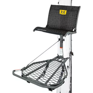 Hawk Treestands HWK-HF2031 Kickback LVL Hang On Stand, Black