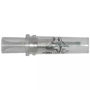 Haydel Game Calls BC-85 Baby Cottontail Predator Call, Clear