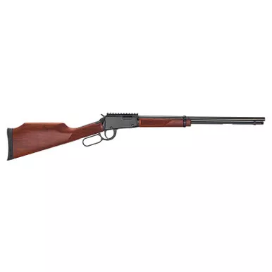 Henry H001ME Magnum Express Full Size 22 WMR 11+1 19.25" Barrel, Black Metal Finish & Fixed Monte Carlo American Walnut Stock Right Hand