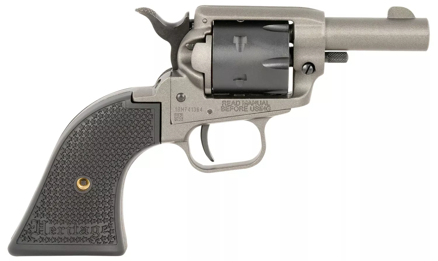 Heritage Mfg Barkeep 22 LR Revolver 2.68″ Tungsten Gray Cerakote BK22C2