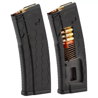 Hexmag HX1530ARBLK Series 2 Black Detachable 15rd Multi-Caliber for AR-15