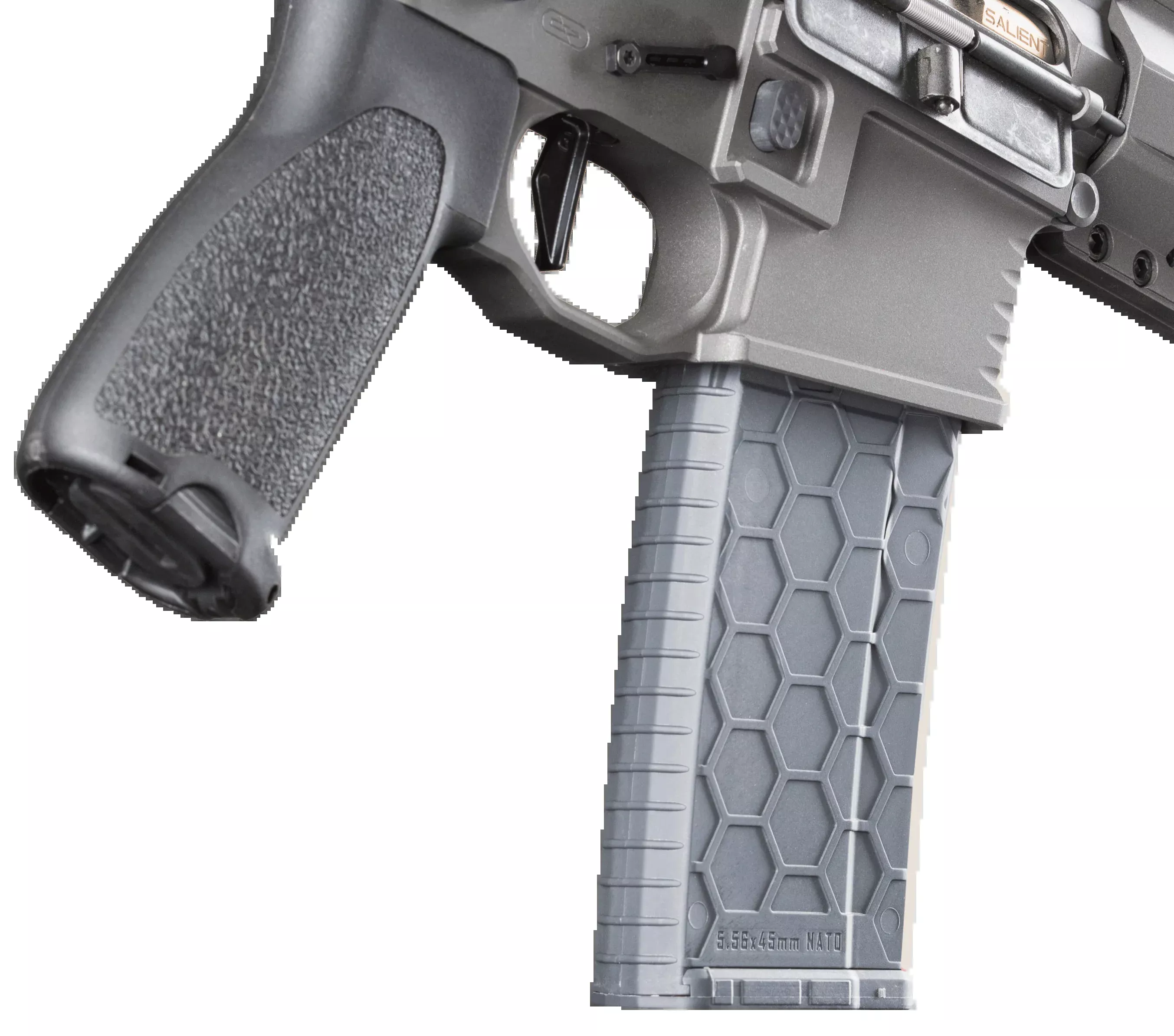 Hexmag Magazine Ar-15 5.56x45 - 30rd Gray Polymer Series 2