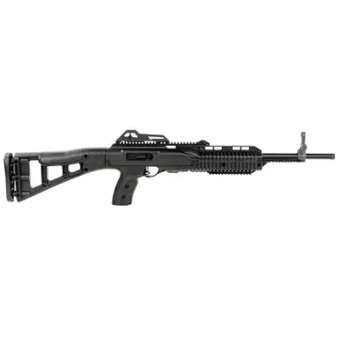 Hi-Point 995TS19 995TS Carbine 9mm Luger Caliber with 19" Barrel, 10+1 Capacity, Black Metal Finish, Black All Weather Skeletonized Stock & Black Polymer Grip Right Hand