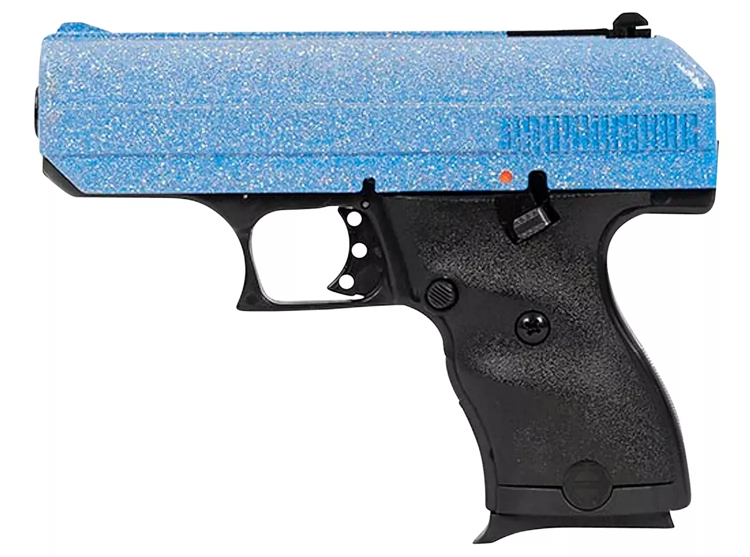 Hi-Point C9 9mm Luger 8+1 3.50″ Black & Blue Sparkle Pistol
